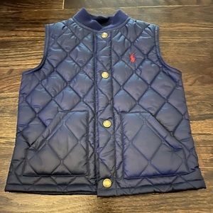 Brand New.  Baby Boys Ralph Lauren Quilted Vest.